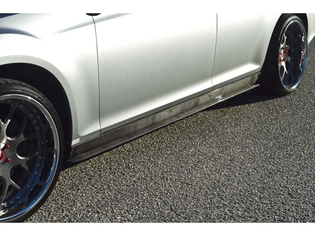 2011-2023 Chrysler 300/300c Carbon Fiber OEM Side Skirts - Pair - TC60021-XR6