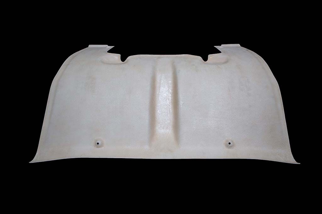 2005-2014 Ford Mustang Coupe Fiberglass Rear Seat Delete