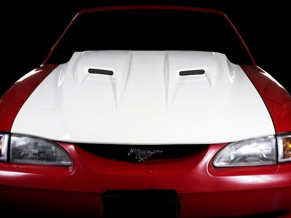 1994-1998 Ford Mustang Mach 2 Fiberglass Heat Extractor Hood