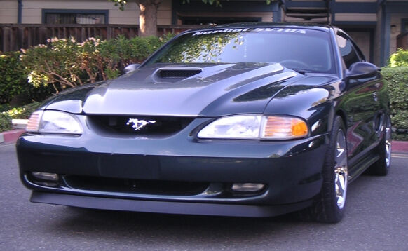 1999-2004 Ford Mustang Cobra R Fiberglass Heat Extractor Hood