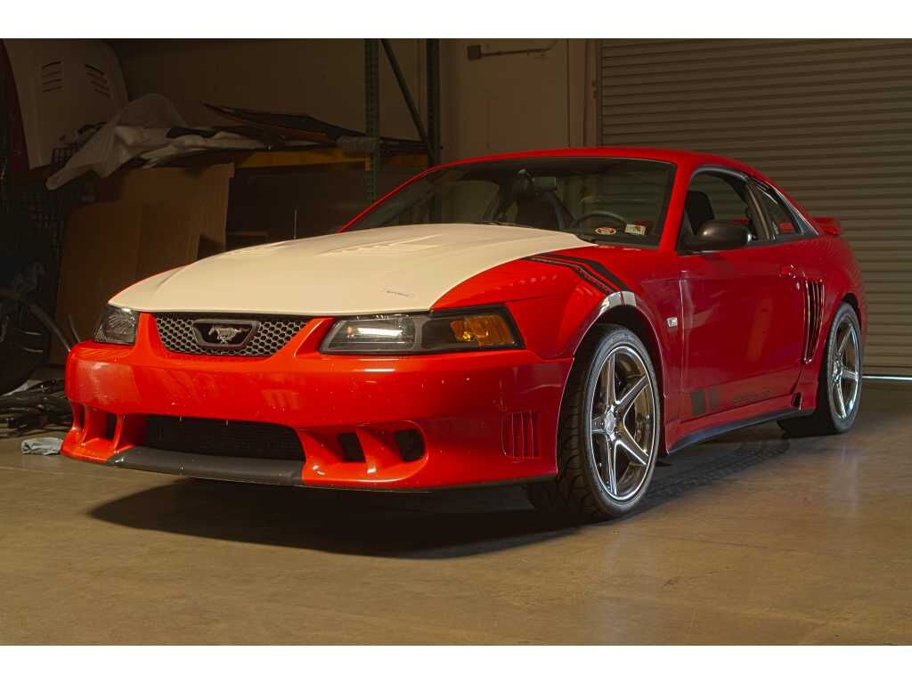 1999-2004 Ford Mustang A70 Fiberglass Heat Extractor Hood