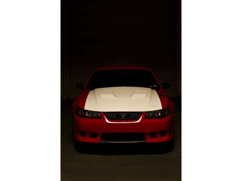 1999-2004 Ford Mustang A70 Fiberglass Heat Extractor Hood