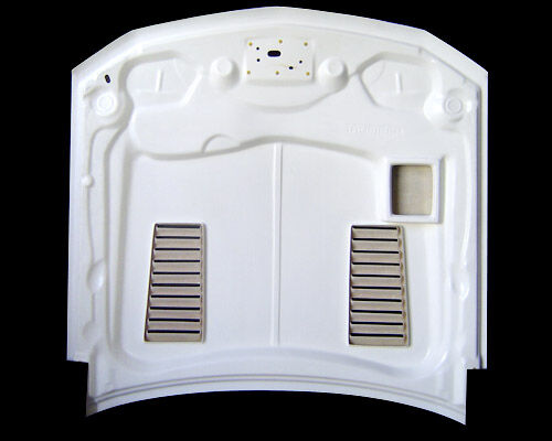 2005-2009 Ford Mustang GTS-3 Fiberglass Dual Functional Ram Air Hood