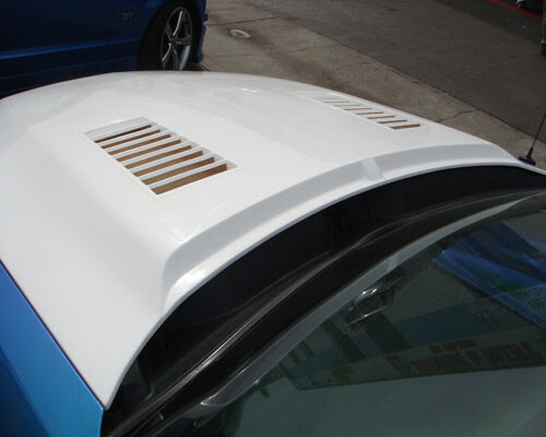 2005-2009 Ford Mustang GTS-3 Fiberglass Dual Functional Ram Air Hood