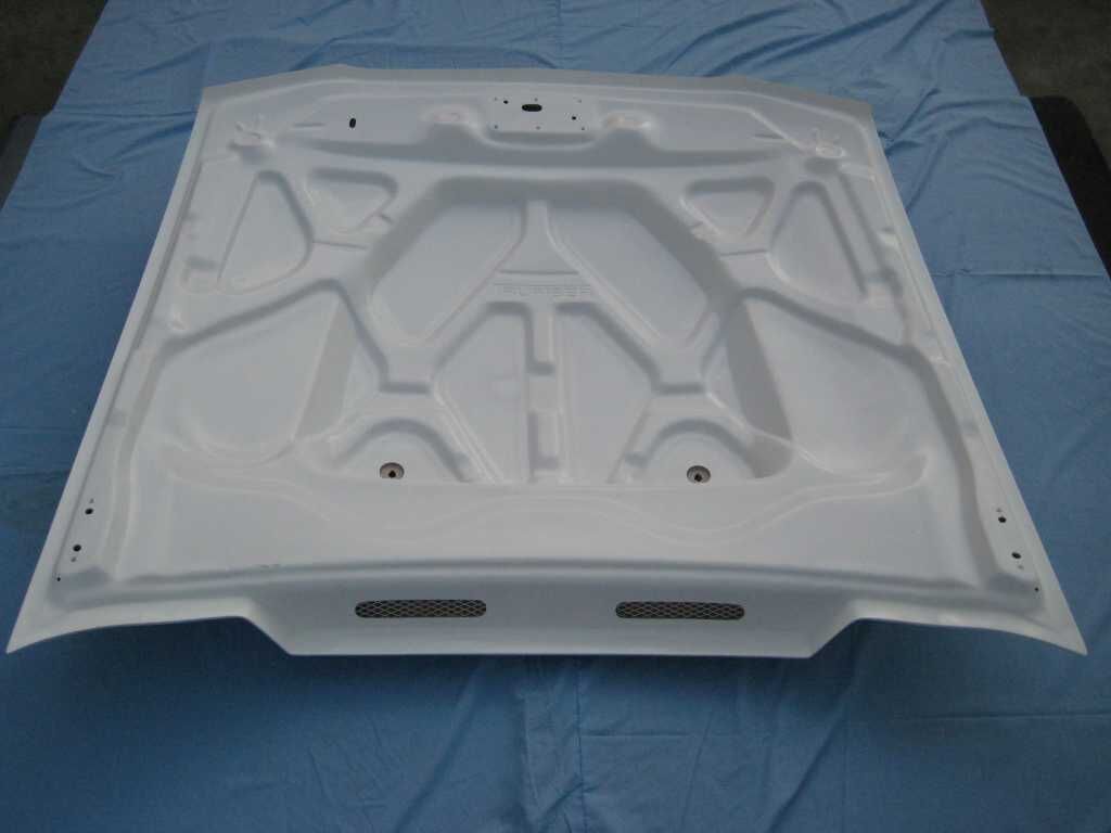 2005-2009 Ford Mustang GT500 3" Cowl Induction Fiberglass Heat Extractor Hood