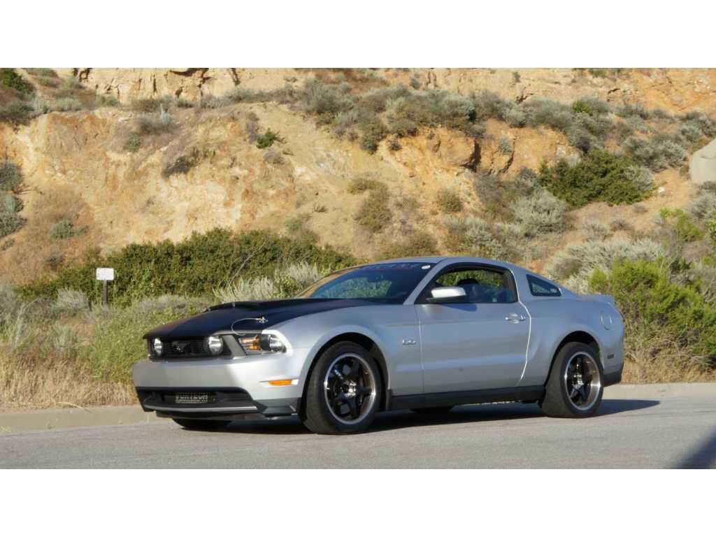 2010-2012 Ford Mustang A42 Fiberglass Ram Air Hood
