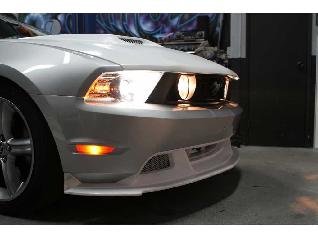 2010-2012 Ford Mustang A42 Fiberglass Ram Air Hood
