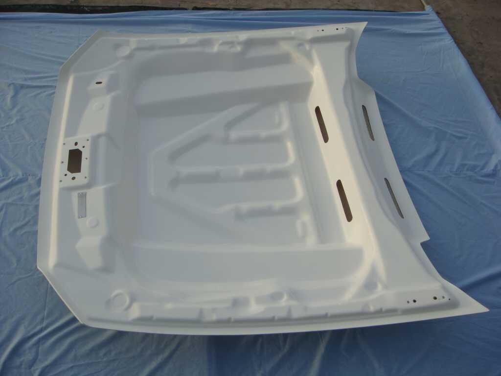 2013-2014 Ford Mustang V6/GT 3" Cowl Induction Fiberglass Heat Extractor Hood