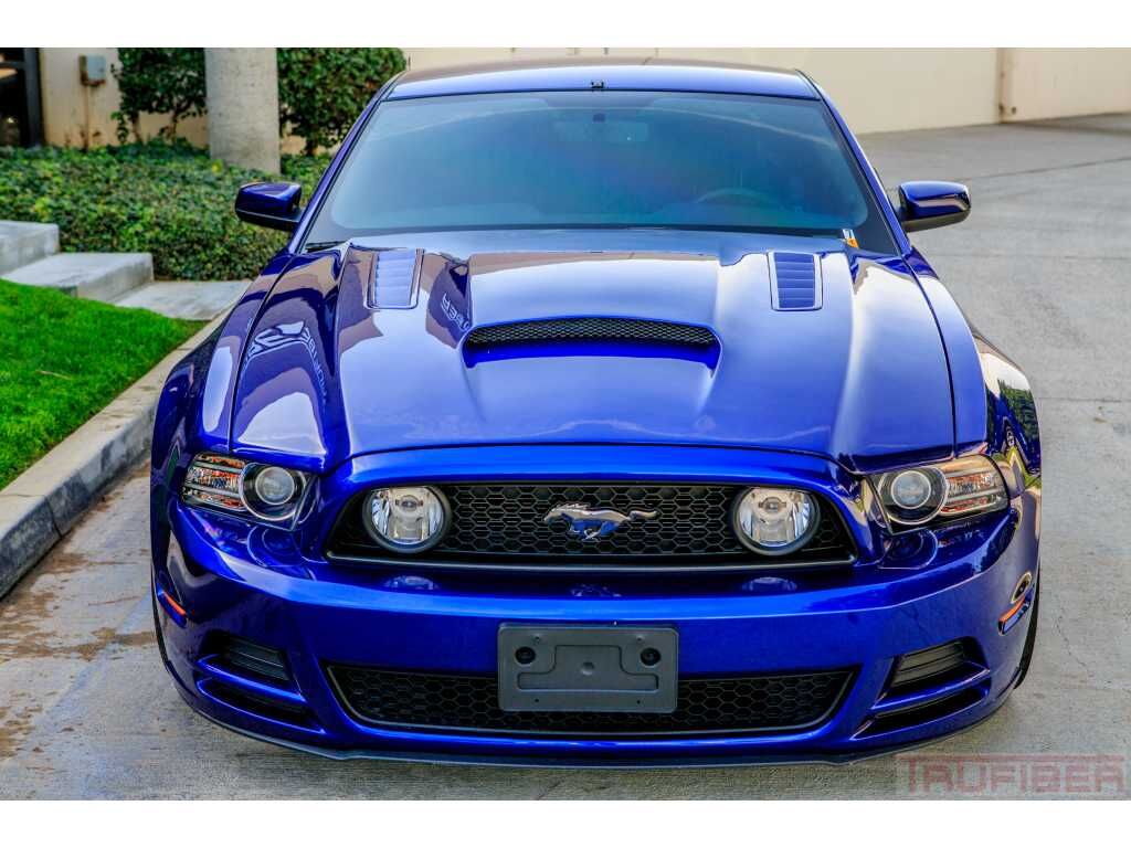 2010-2014 Ford Mustang GT500 A72 Fiberglass Dual Functional Ram Air Hood
