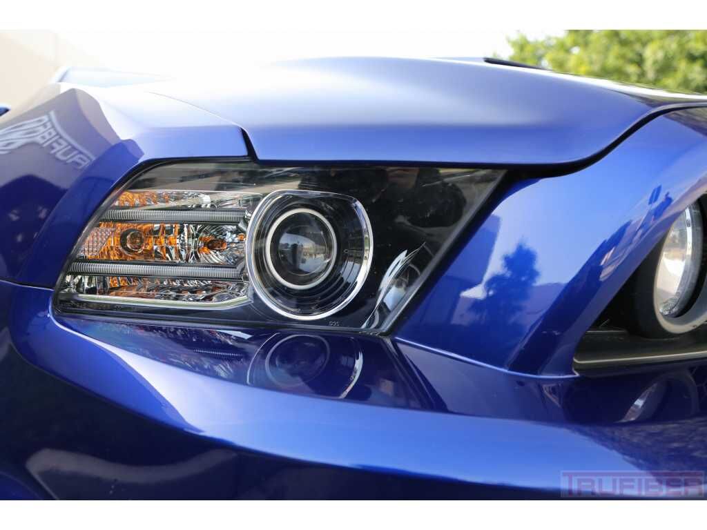 2010-2014 Ford Mustang GT500 A72 Fiberglass Dual Functional Ram Air Hood