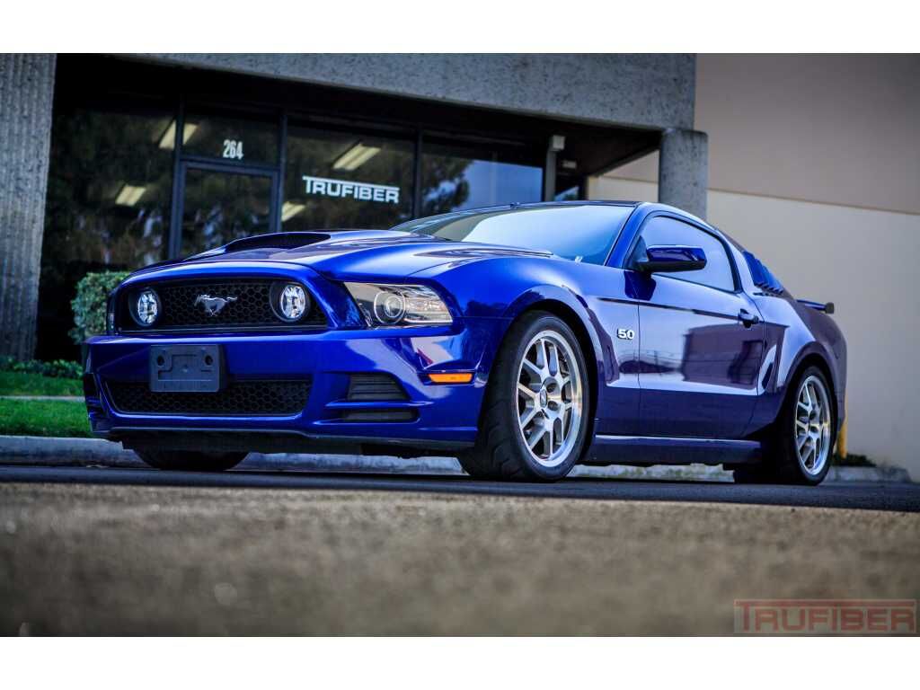 2010-2014 Ford Mustang GT500 A72 Fiberglass Dual Functional Ram Air Hood