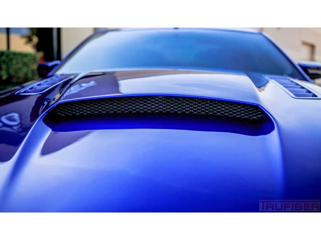 2010-2014 Ford Mustang GT500 A72 Fiberglass Dual Functional Ram Air Hood