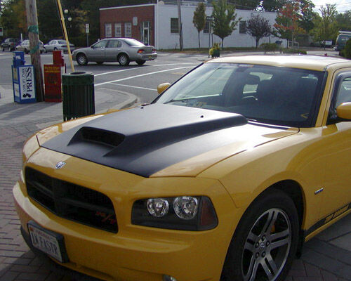 2006-2010 Dodge Charger 3" Cowl Fiberglass Ram Air Hood