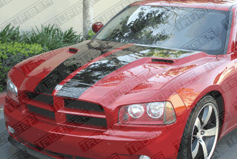 2006-2010 Dodge Charger RTC Fiberglass Ram Air Hood