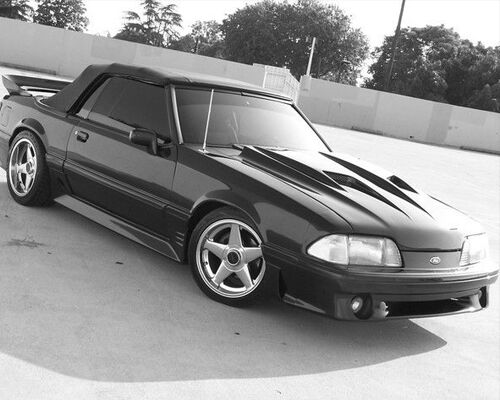 1987-1993 Ford Mustang Mach 2 Fiberglass Heat Extractor Hood