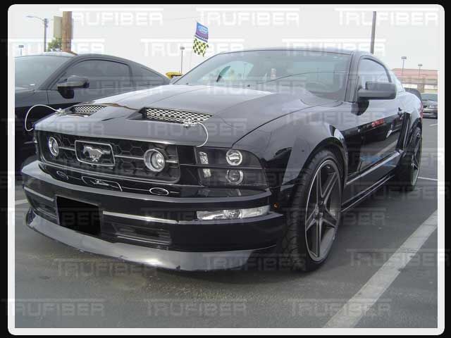 2005-2009 Ford Mustang GT-R Fiberglass Ram Air Hood