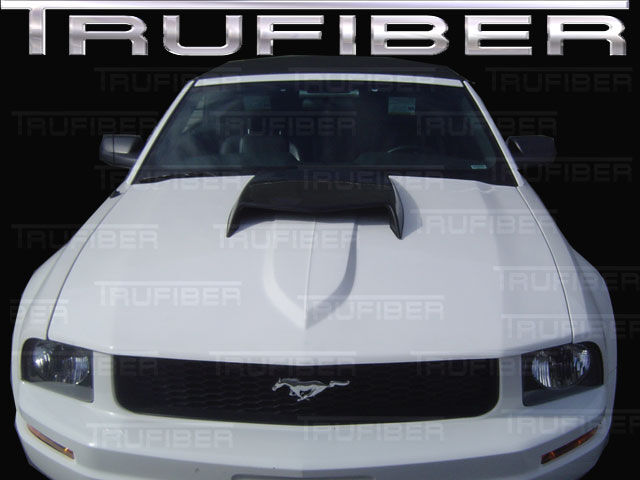 2005-2009 Ford Mustang B-429 Fiberglass Ram Air Hood