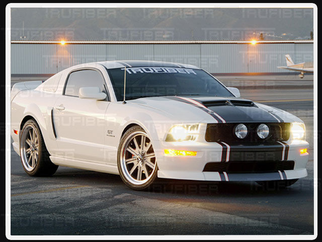 2005-2009 Ford Mustang SH-GT Fiberglass Ram Air Hood