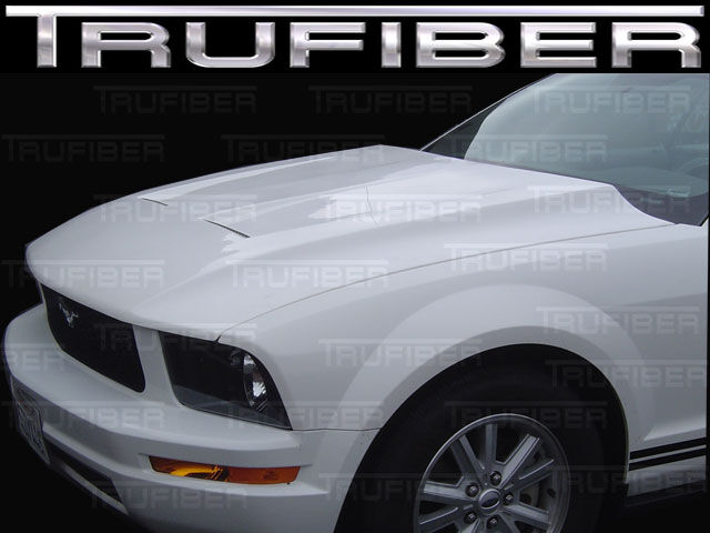2005-2009 Ford Mustang SVT Fiberglass Heat Extractor Hood