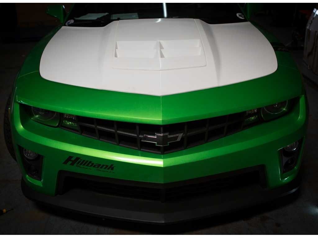 2010-2015 Chevy Camaro A74 Fiberglass Heat Extractor Hood