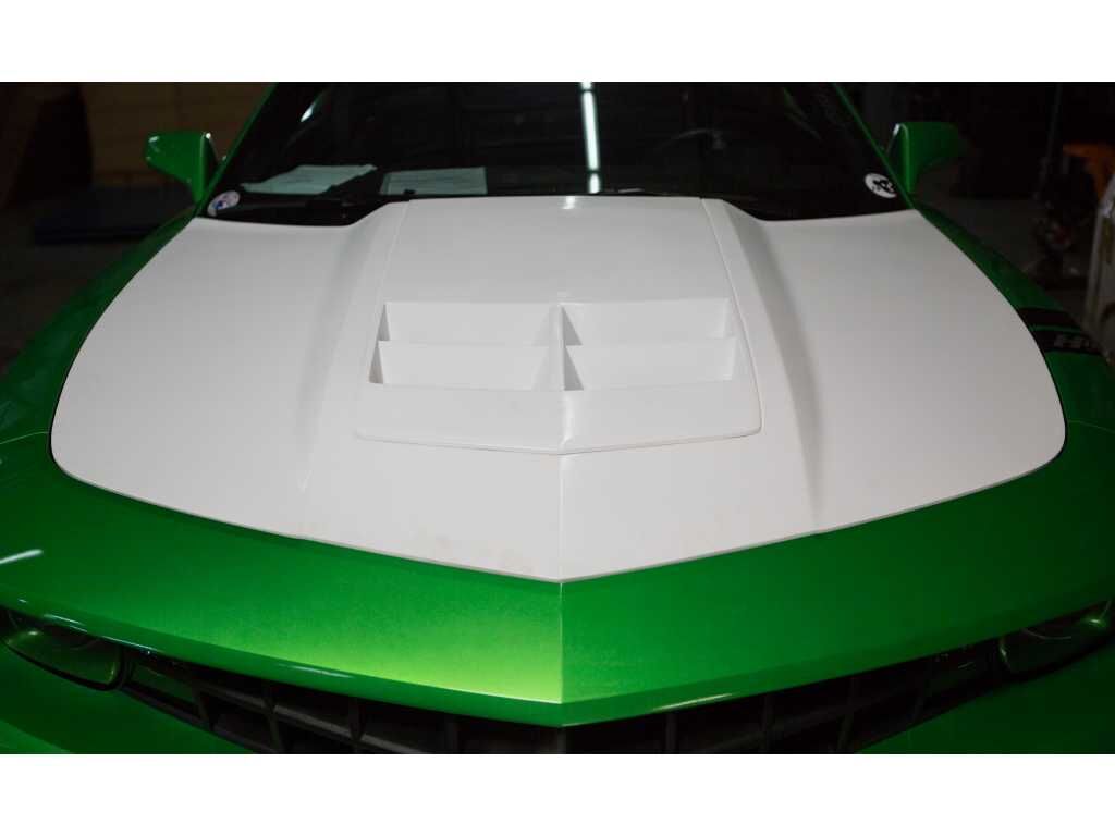 2010-2015 Chevy Camaro A74 Fiberglass Heat Extractor Hood - TF30022-A74