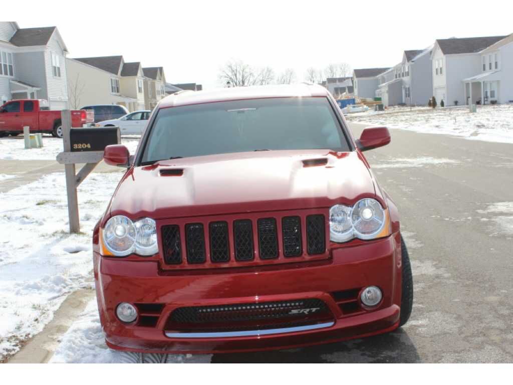 2005-2010 Jeep Grand Cherokee RTC Fiberglass Ram Air Hood