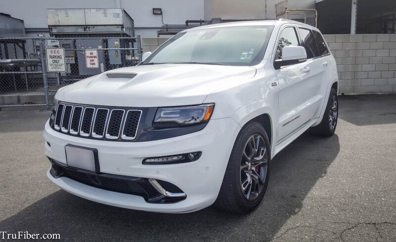 2011-2021 Jeep Grand Cherokee SRT-2 Fiberglass Ram Air Hood