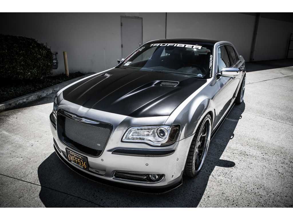 2011-2023 Chrysler 300/300c RTC Fiberglass Ram Air Hood - TF60021-A58