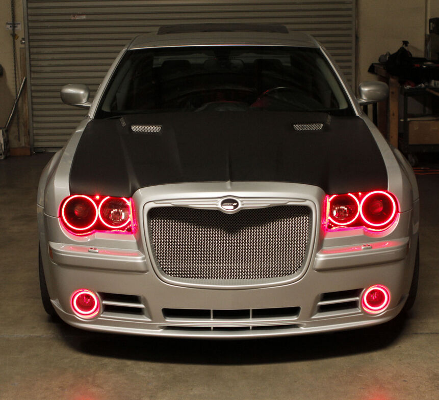 2005-2010 Chrysler 300/300c RTC Fiberglass Ram Air Hood