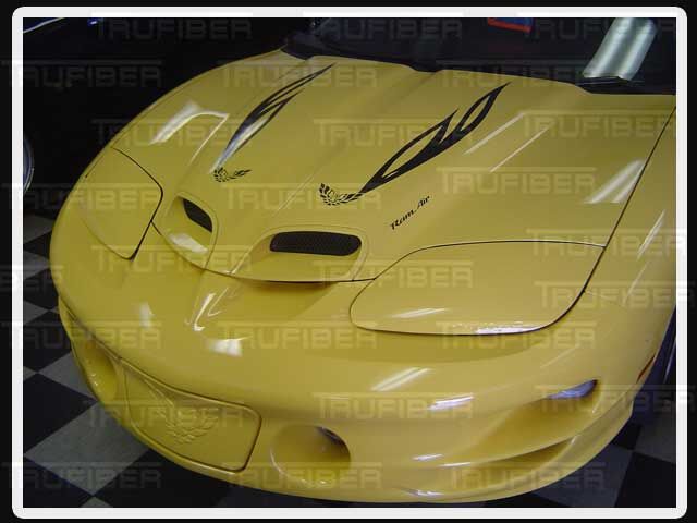 1998-2002 Pontiac Firebird/Trans AM WS6 Fiberglass Ram Air Hood