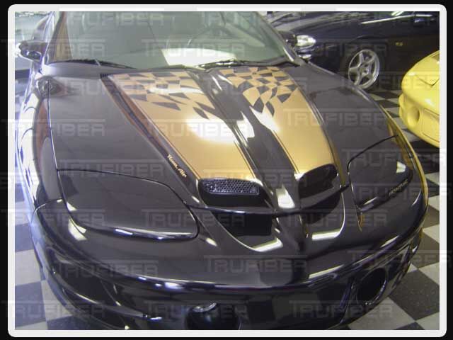 1998-2002 Pontiac Firebird/Trans AM WS6 Fiberglass Ram Air Hood
