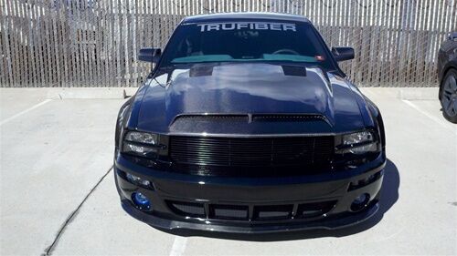 2005-2009 Ford Mustang GTS-4 Dual-Functional Ram Air Carbon Fiber Hood