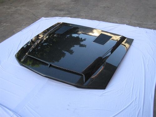 2007-2009 Ford Mustang GT500 Venom Dual-Functional Ram Air Carbon Fiber Hood