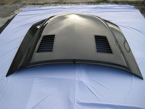 2007-2009 Ford Mustang GT500 Venom Dual-Functional Ram Air Carbon Fiber Hood
