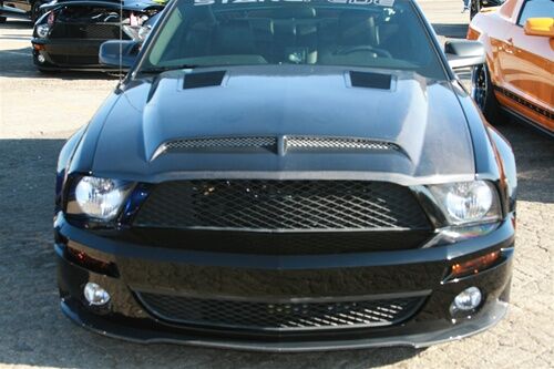 2007-2009 Ford Mustang GT500 Venom Dual-Functional Ram Air Carbon Fiber Hood