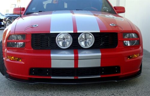 2005-2009 Ford Mustang GT Carbon Fiber Front Bumper Lip Spoiler