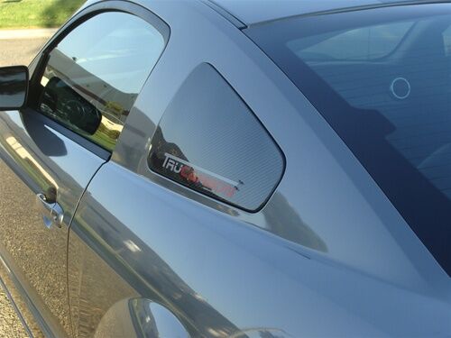 2005-2009 Ford Mustang Carbon Fiber Quarter Window Covers