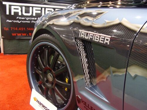 2005-2009 Ford Mustang Carbon Fiber NX1 Vented Fenders