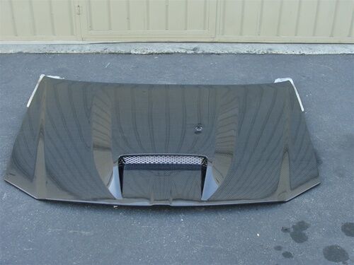 2005-2007 Dodge Magnum SRT-8 Functional Ram Air Carbon Fiber Hood - TC20220-A23