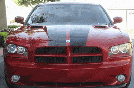2006-2010 Dodge Charger RTC Fiberglass Ram Air Hood