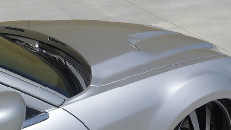 2005-2007 Dodge Magnum RTC Fiberglass Ram Air Hood