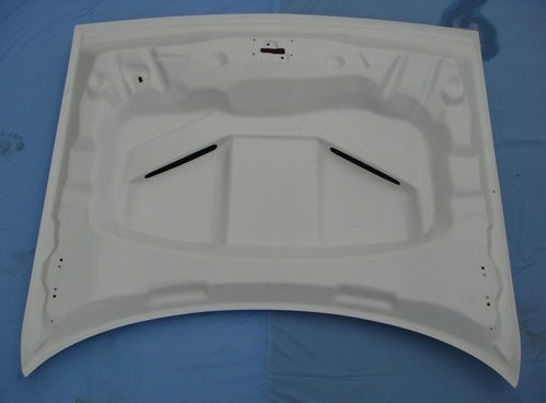 2008-2023 Dodge Challenger Cuda II Fiberglass Heat Extractor Hood