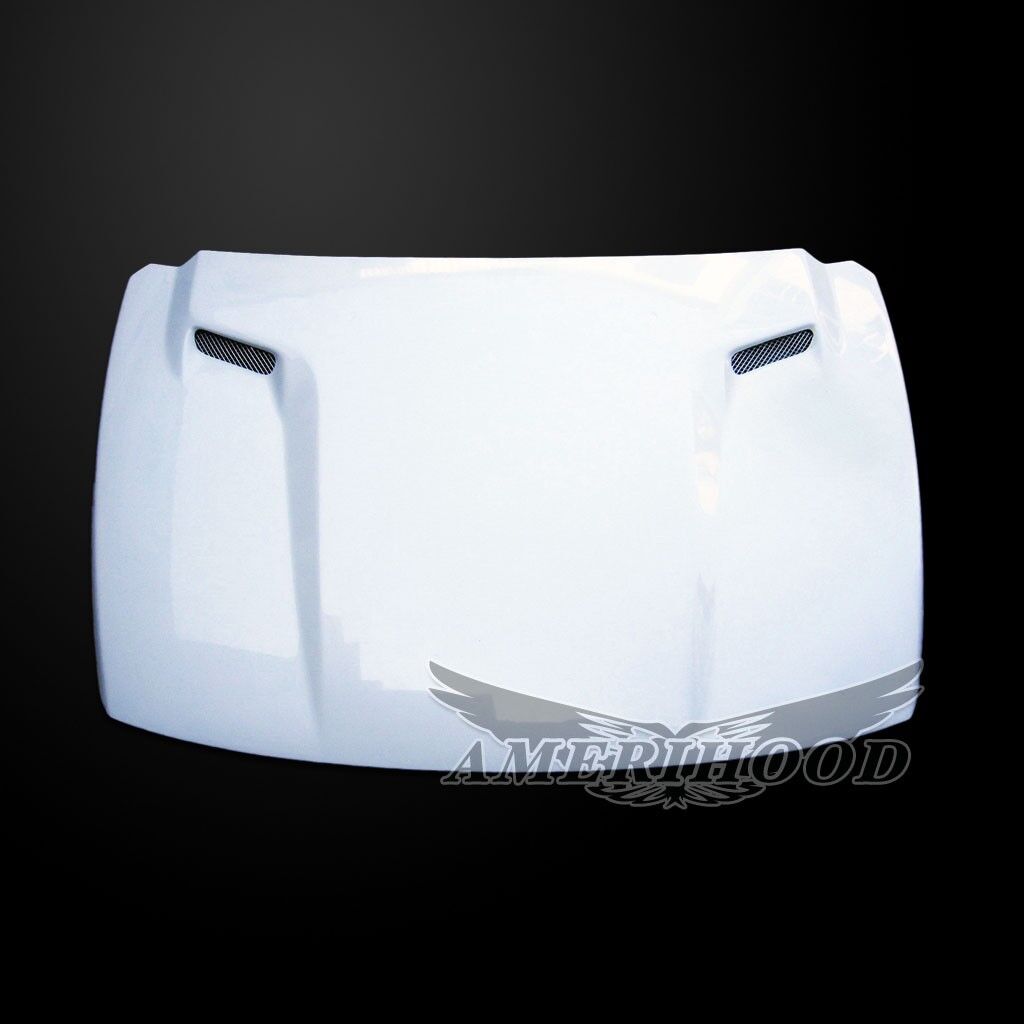 2007-2012 Dodge Caliber CLQ Functional Ram Air Hood Fiberglass