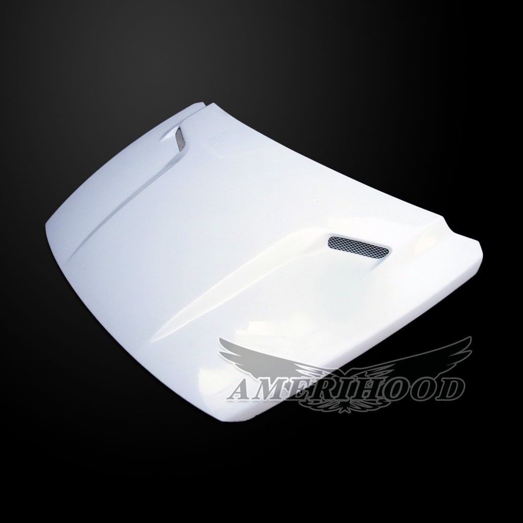 2007-2012 Dodge Caliber CLQ Functional Ram Air Hood Fiberglass