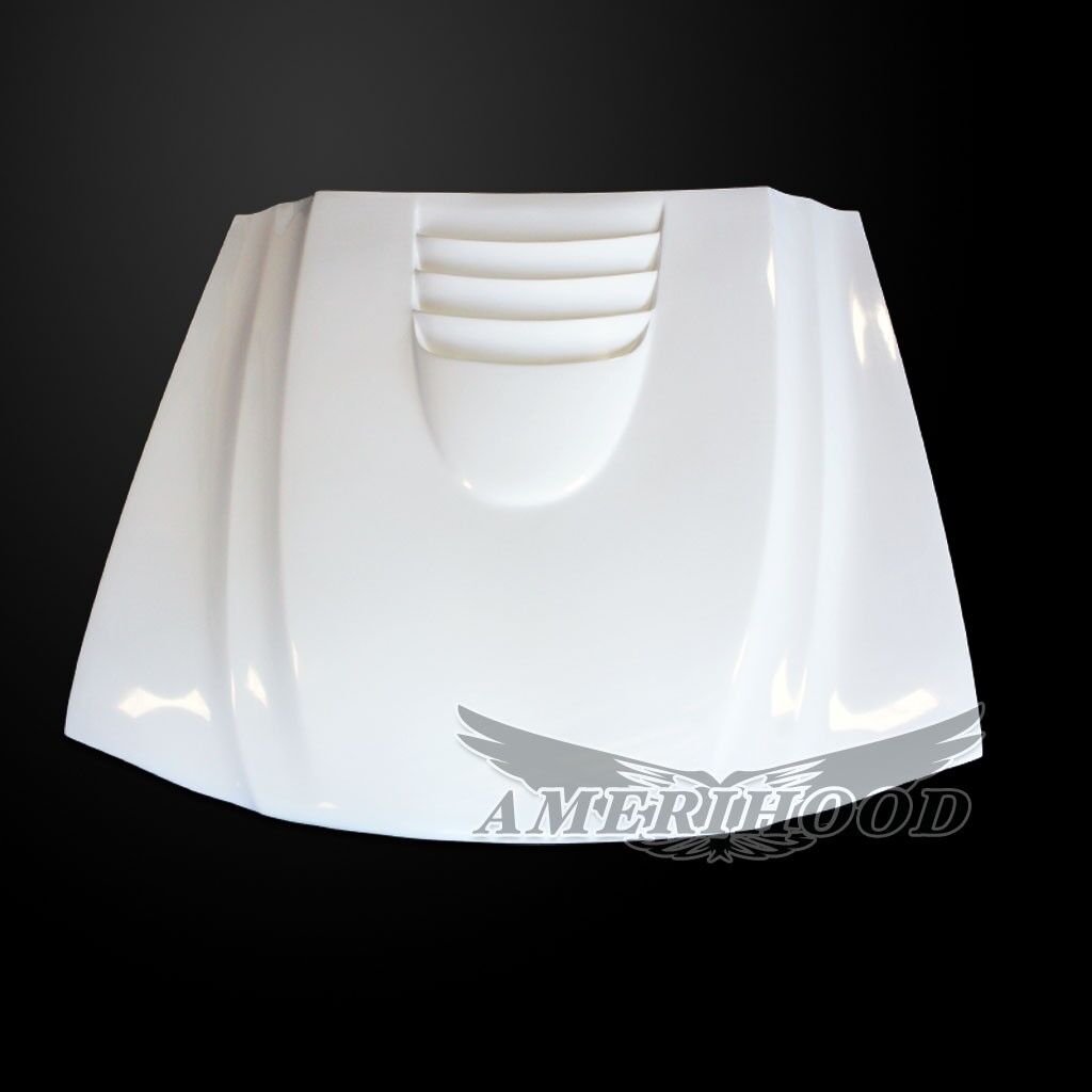 1994-1998 Ford Mustang Type-1 Functional Heat Extractor Hood Fiberglass