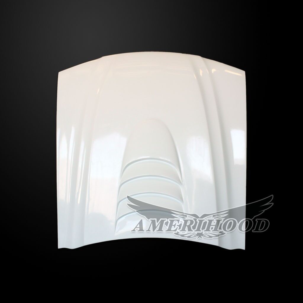 1994-1998 Ford Mustang Type-1 Functional Heat Extractor Hood Fiberglass