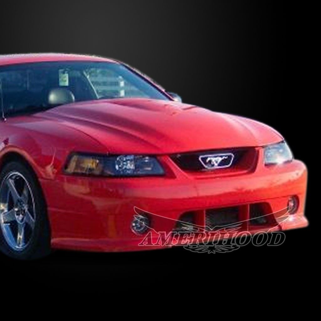 1999-2004 Ford Mustang Type-1 Functional Heat Extractor Hood Fiberglass