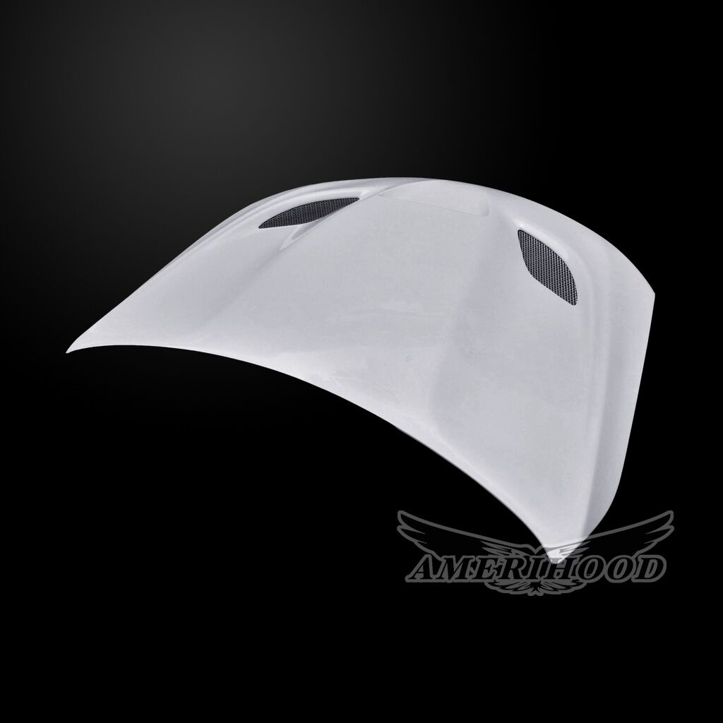 2015-2017 Chrysler 200 HellCat Style Fiberglass Dual-Functional Ram Air Hood