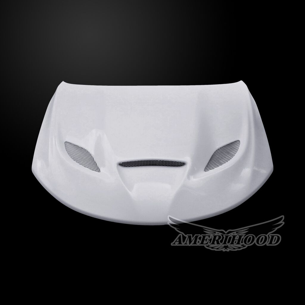 2015-2017 Chrysler 200 HellCat Style Fiberglass Dual-Functional Ram Air Hood