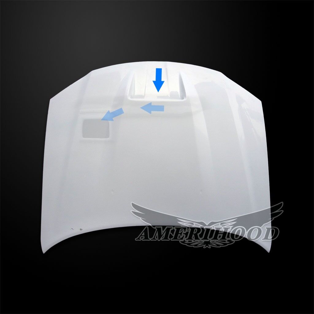 2011-2023 Chrysler 300/300c SRT Functional Ram Air Hood Fiberglass